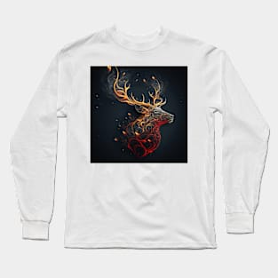 Stag Wisps 14 Long Sleeve T-Shirt